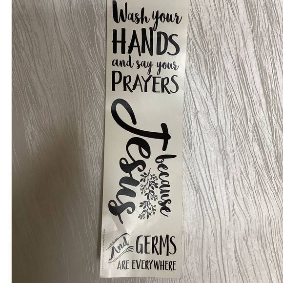 Wall Stickers Jesus and Germs Inspirational - Picture 5 of 5